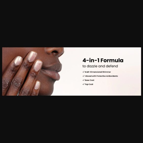 ❣️2/$36 NEW Londontown Kur Shimmering Nail Highlighter Sunkissed Shimmer Full Sz - Picture 9 of 9